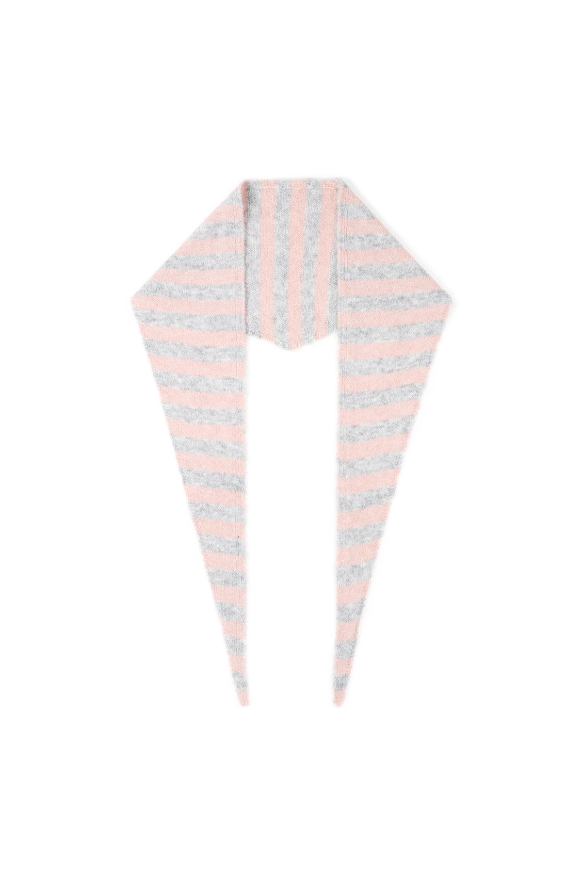 Minimal Stripe Triangle Scarf Eloise Closet
