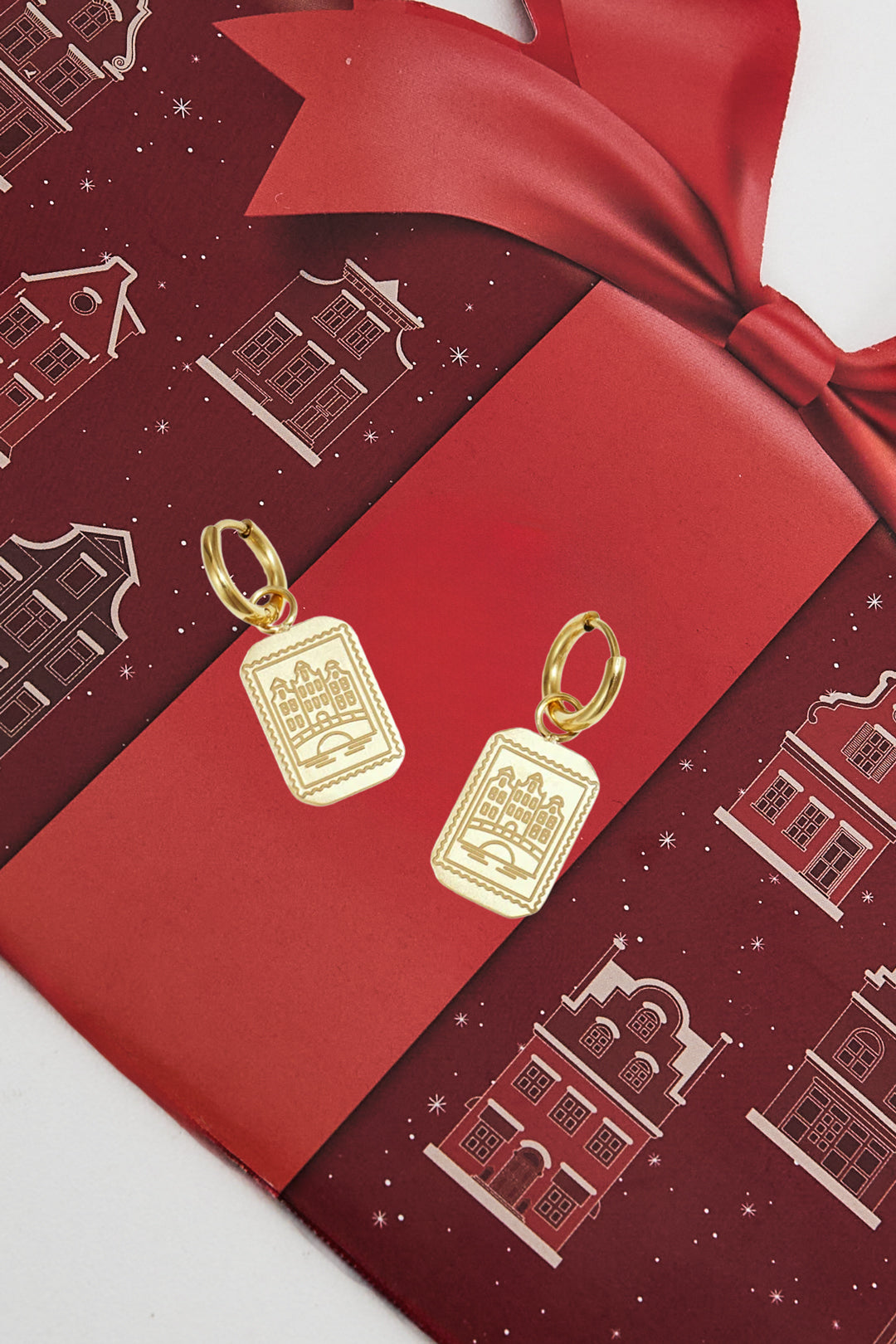 xxx Amsterdam Canal House Earrings  Stainless Eloise Closet