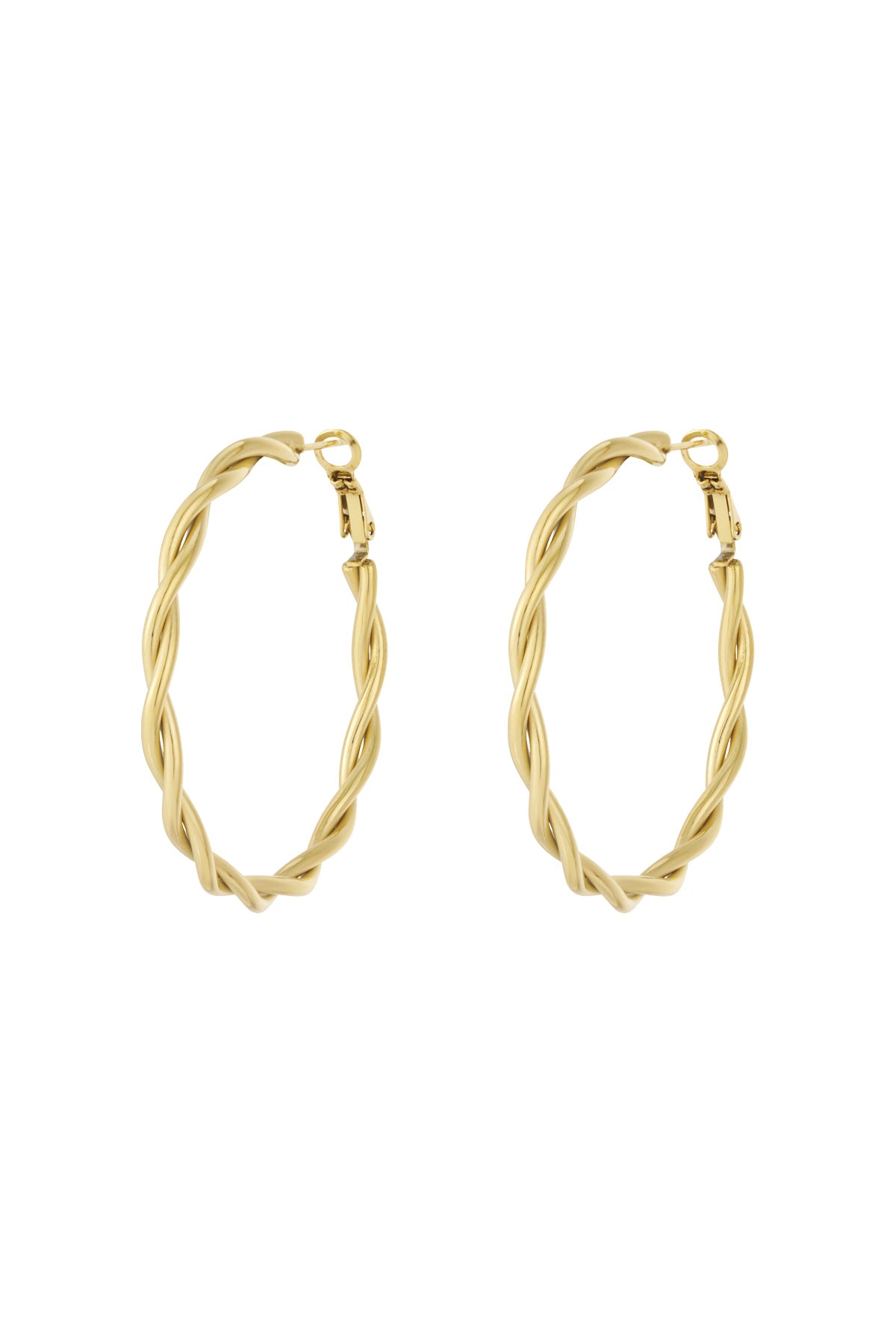 Twisted Glow Hoops Eloise Closet Jewelry