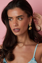 Starfish Shell Earrings Eloise Closet