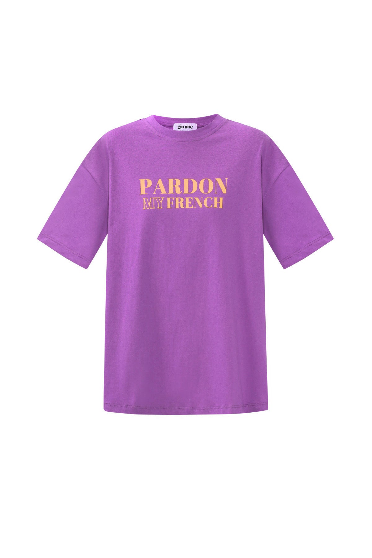 Letter Statement  Cotton T-Shirt Eloise Closet
