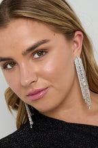 Copper Dangle Earrings Geometric Elegant Christmas Luxurious Series Women's jewelry
