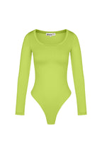 Eloise Closet  Stretch Long Sleeve Bodysuit Polyester High Stretch Form-Fitting