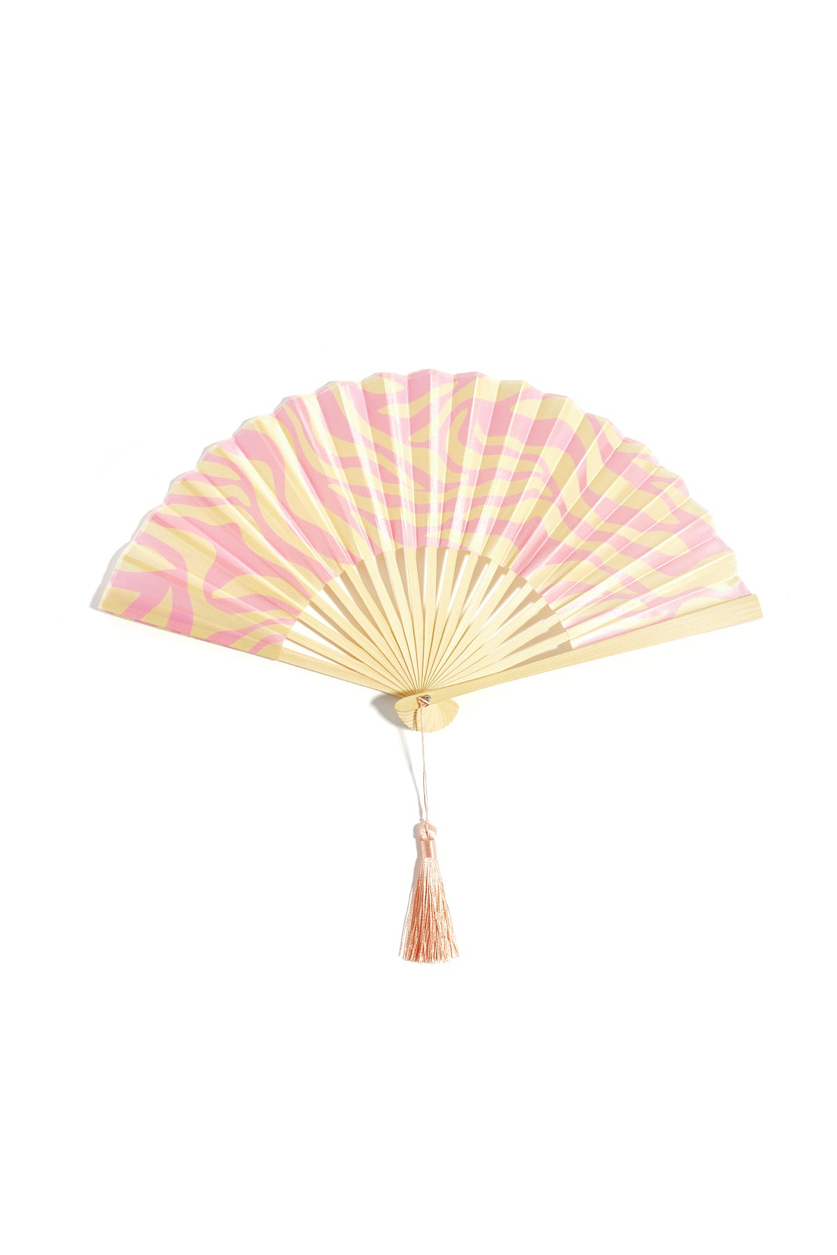 Zebra Print Folding Fan Eloise Closet