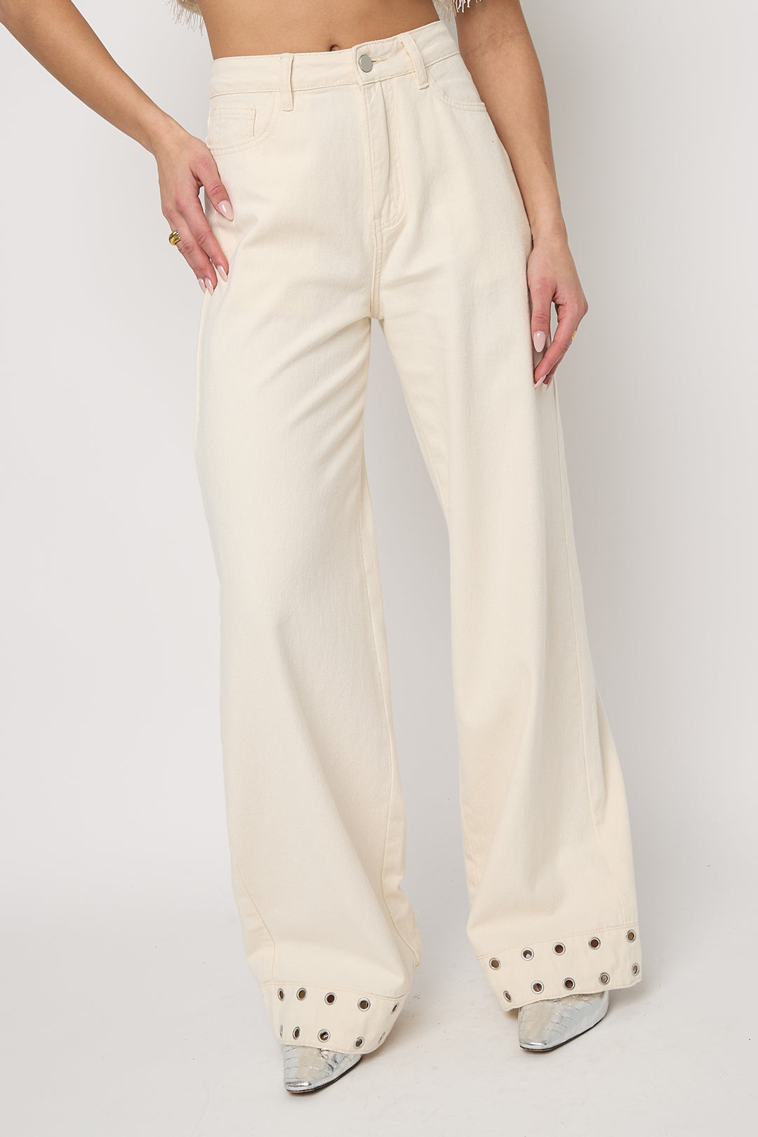 Urban Eyelet Jeans Set Eloise Closet
