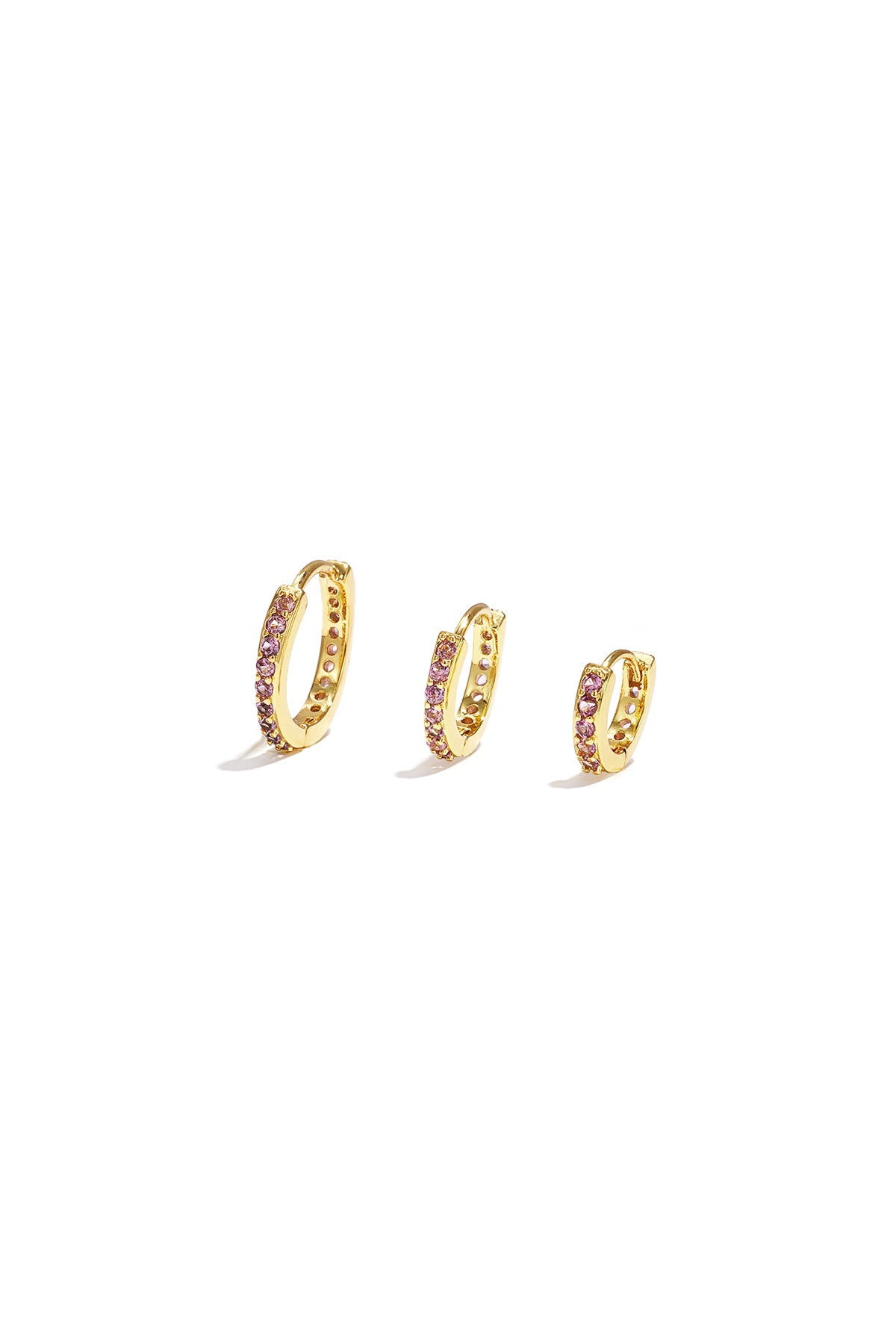 Golden Circle Earring Set Copper Eloise Closet Jewelry