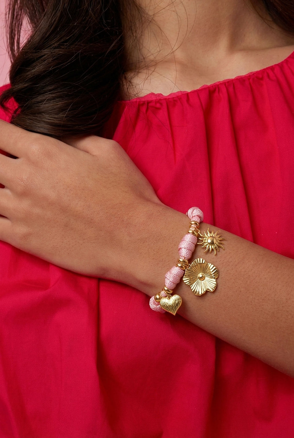 Charm Knot Rope Bracelet Eloise Closet Jewelry