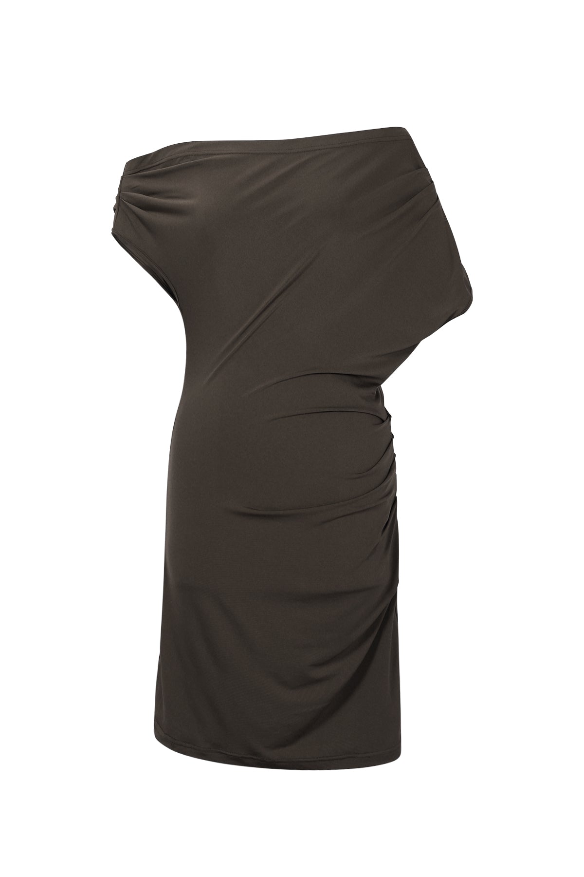 Draped Knit Dress Eloise Closet